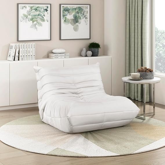 Cloud Lounge Chair – Modern Sherpa Floor Sofa