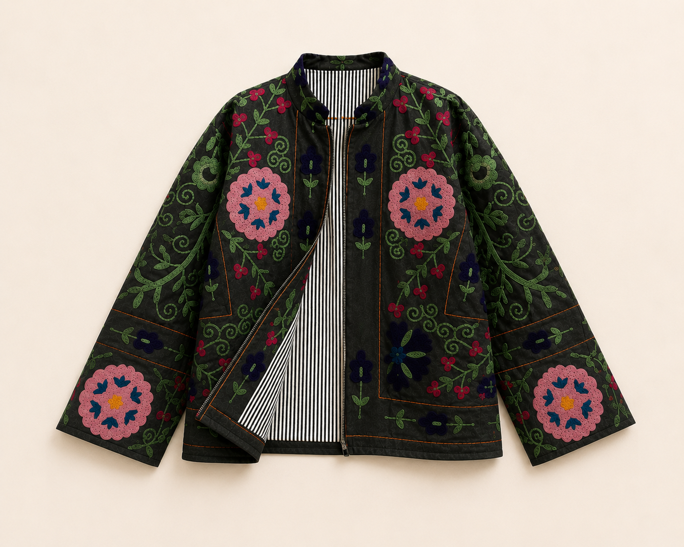 Esmeralda Suzani Embroidered Jacket