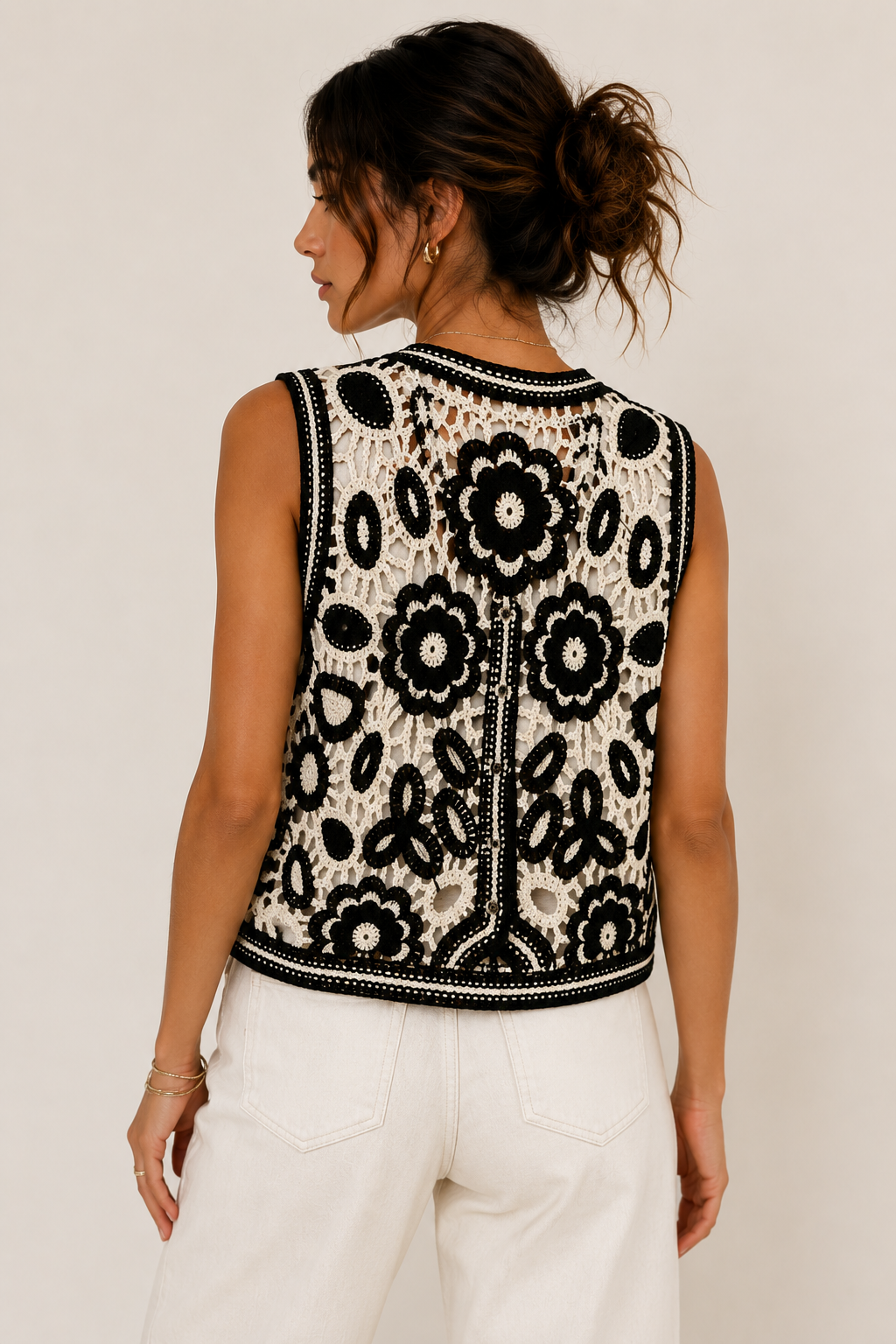 Tarifa Crochet Vest