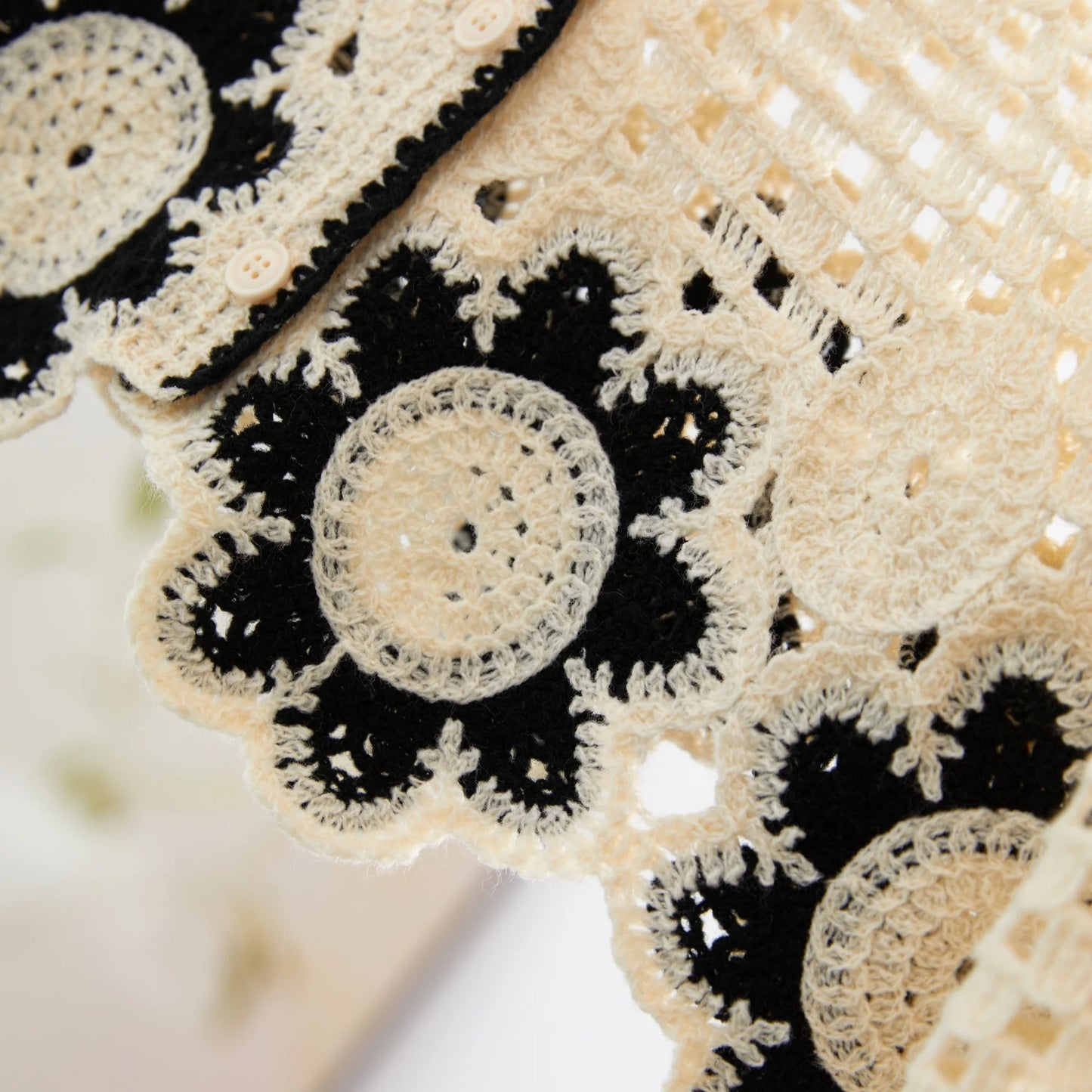 Estepona Lace Crochet Cardigan