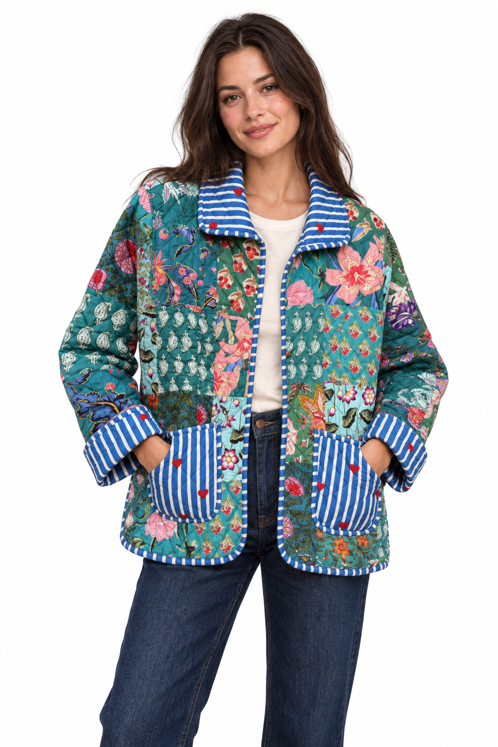 Laguna Patchwork Quilted Jacket