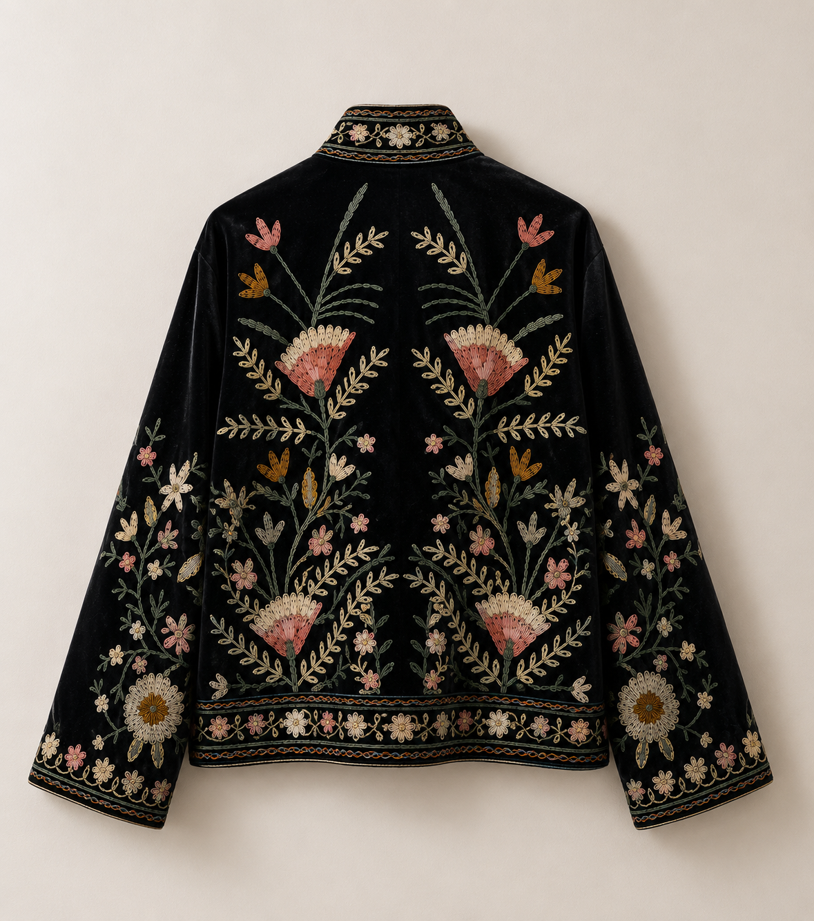 Noche Suzani Embroidered Jacket