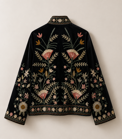 Noche Suzani Embroidered Jacket