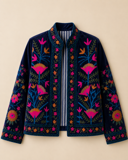 Zafiro Suzani Embroidered Jacket