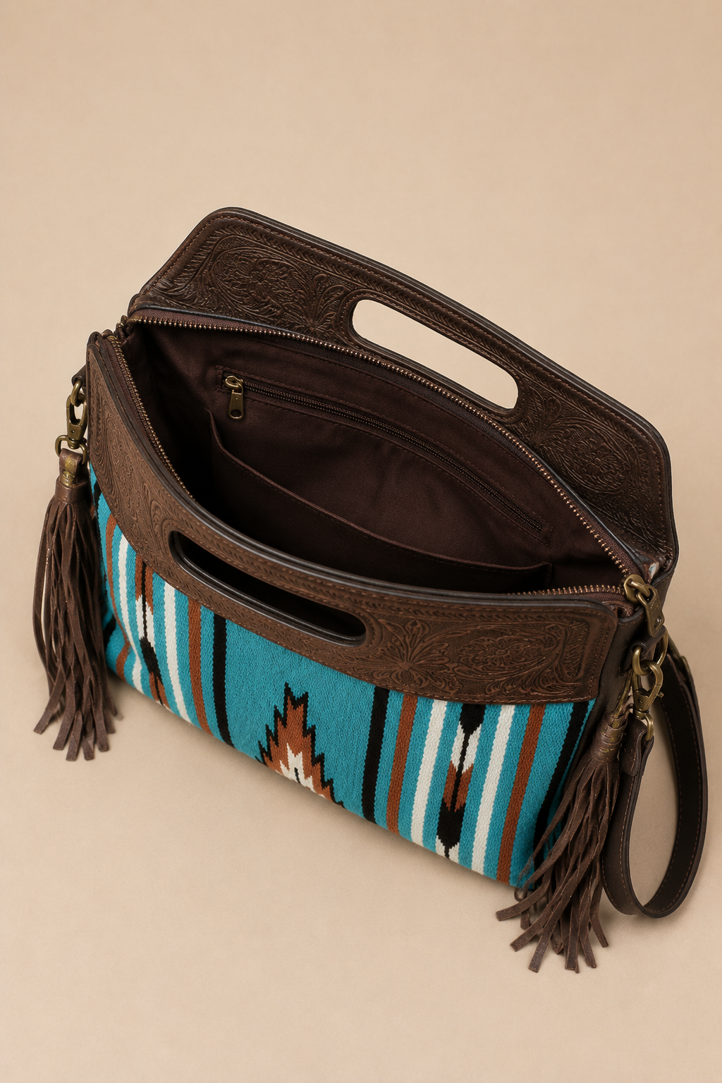 Aztlan Fringe Saddle Bag