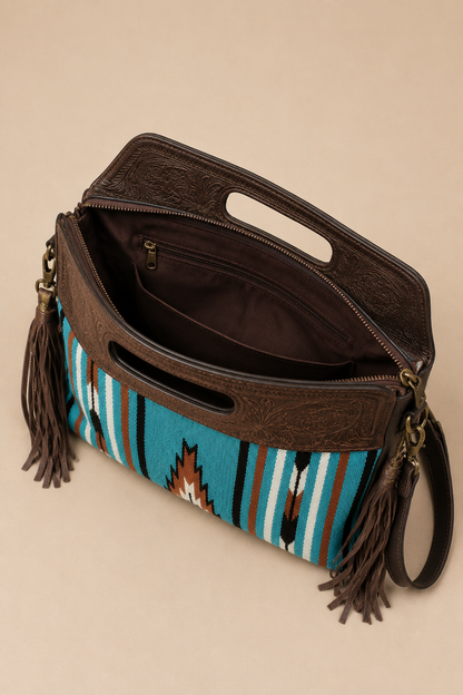 Aztlan Fringe Saddle Bag