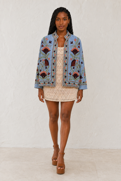 Cielo Suzani Embroidered Jacket