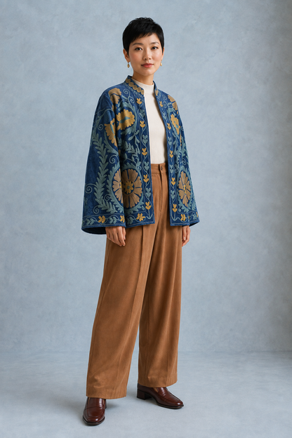 Marino Suzani Embroidered Jacket