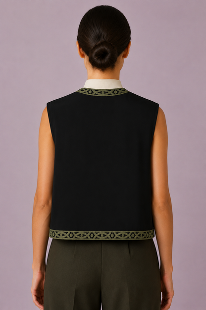 Segovia Embroidered Vest