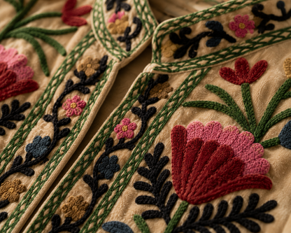 Dahlia Suzani Embroidered Jacket