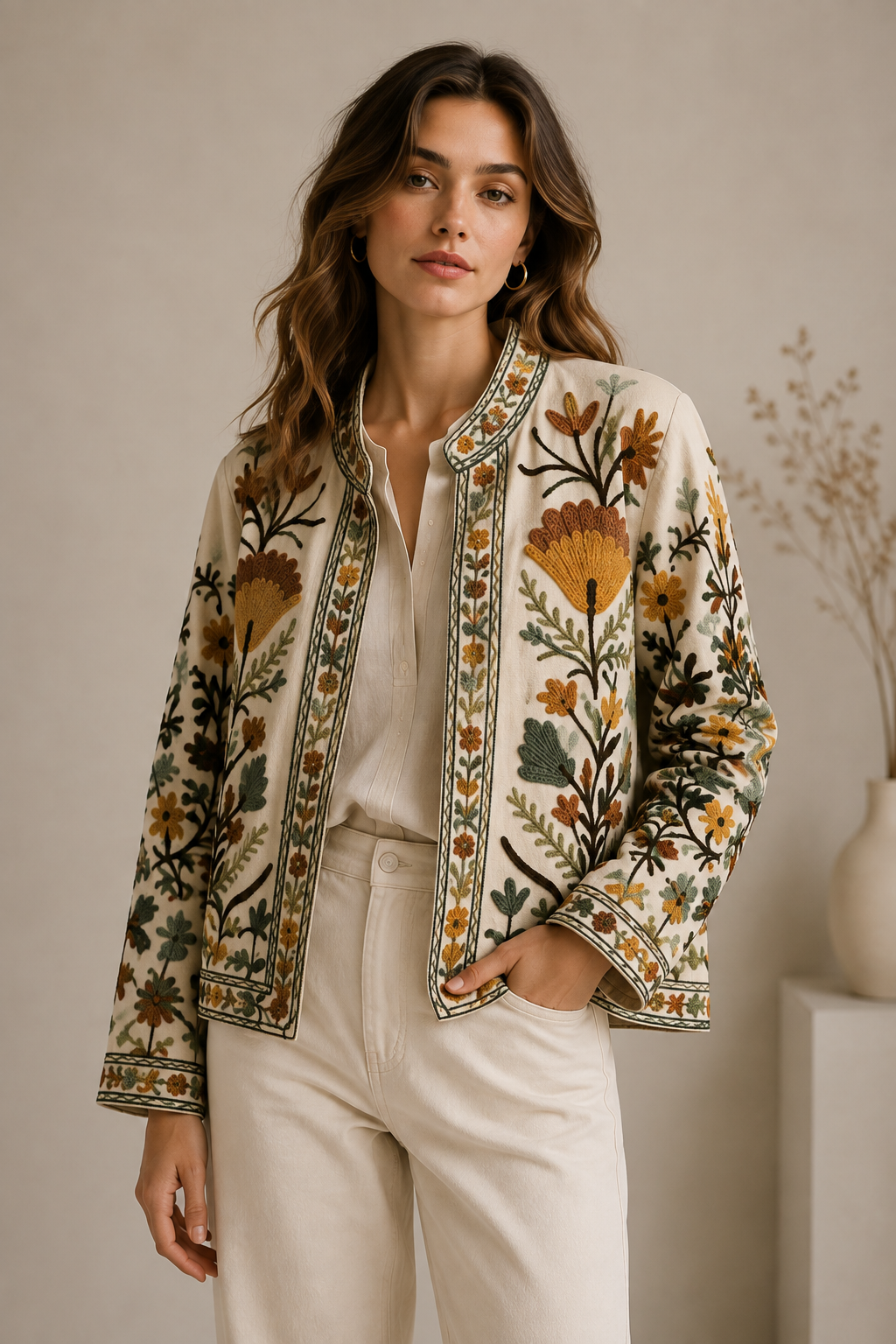 Magnolia Bordado Jacket