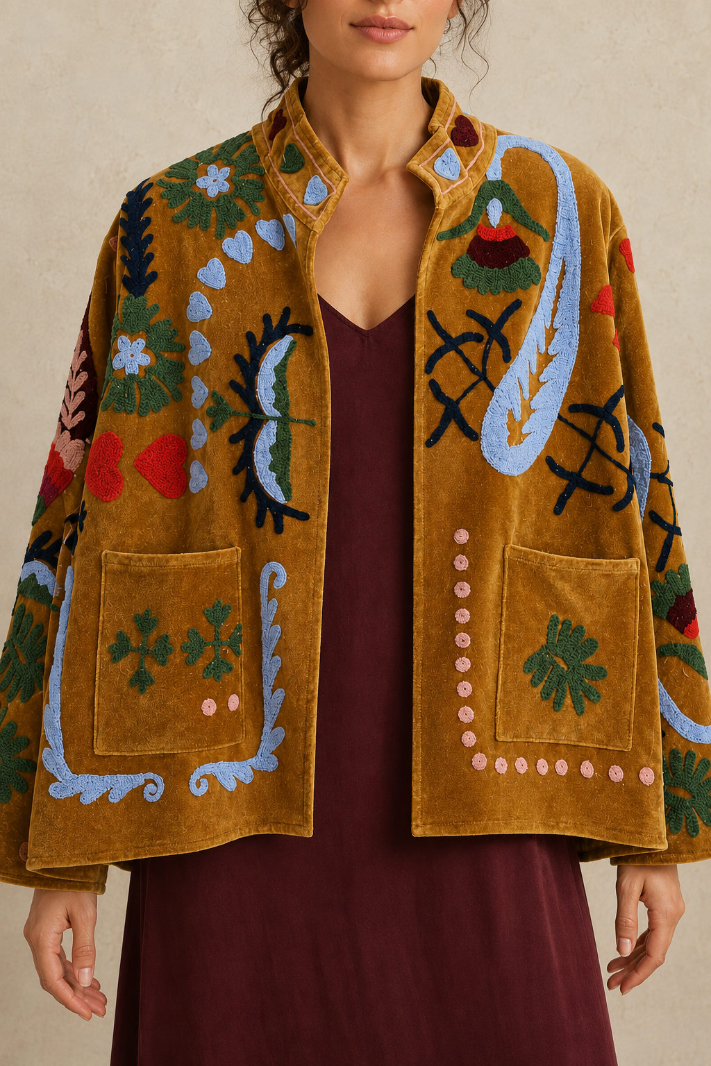 Angier Suzani Embroidered Jacket