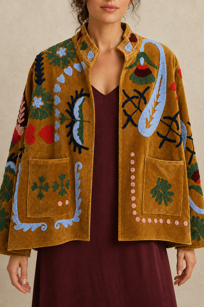 Angier Suzani Embroidered Jacket