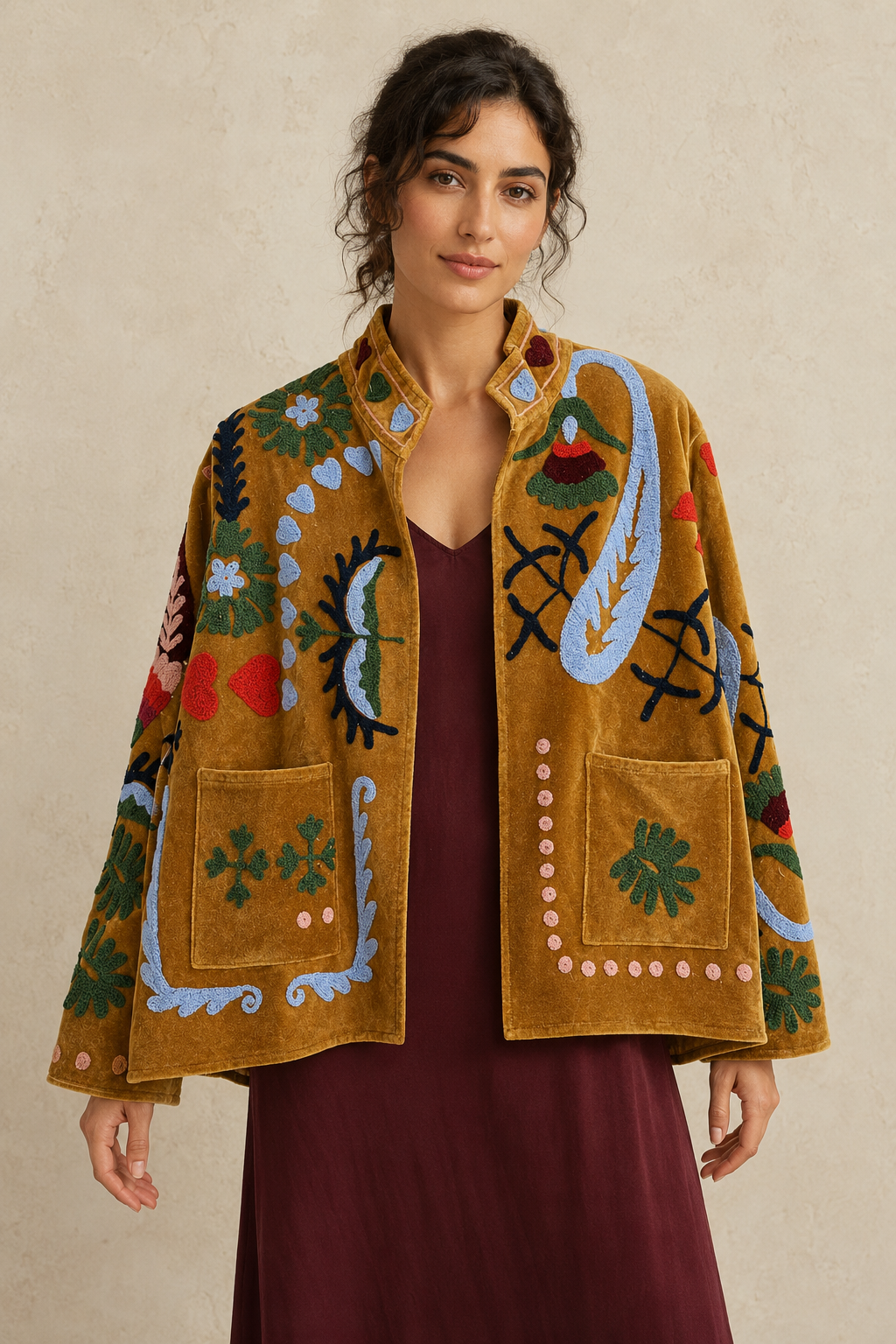 Angier Suzani Embroidered Jacket