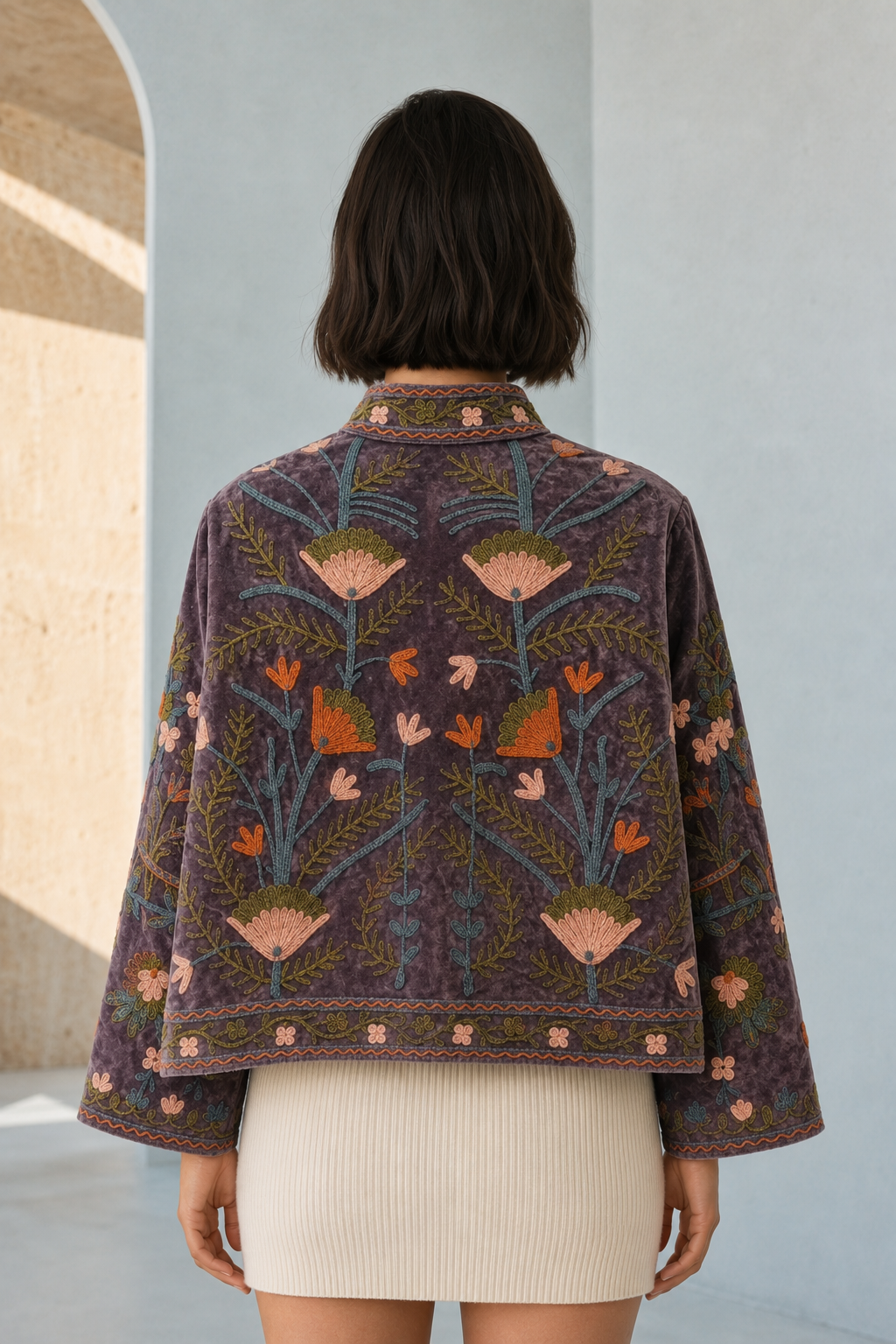 Bruma Floral Embroidered Jacket