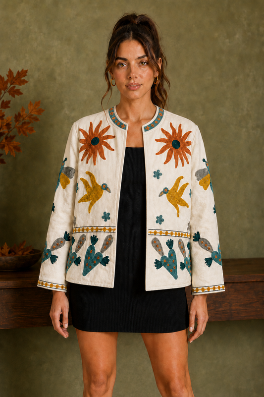 Palomar Suzani Embroidered Jacket