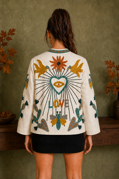 Palomar Suzani Embroidered Jacket