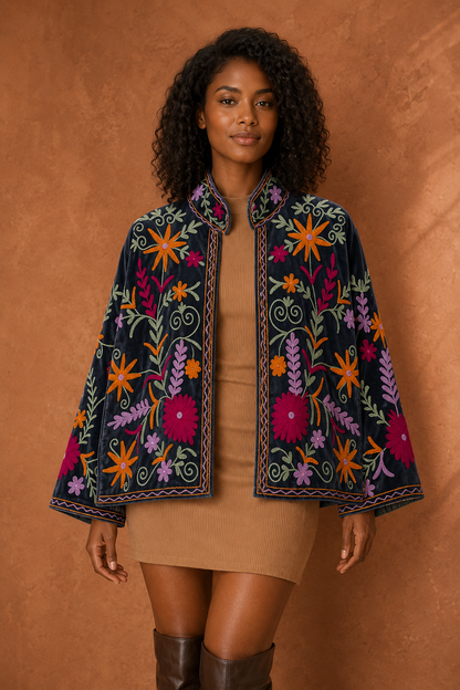 Medianoche Suzani Embroidered Jacket