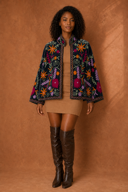 Medianoche Suzani Embroidered Jacket