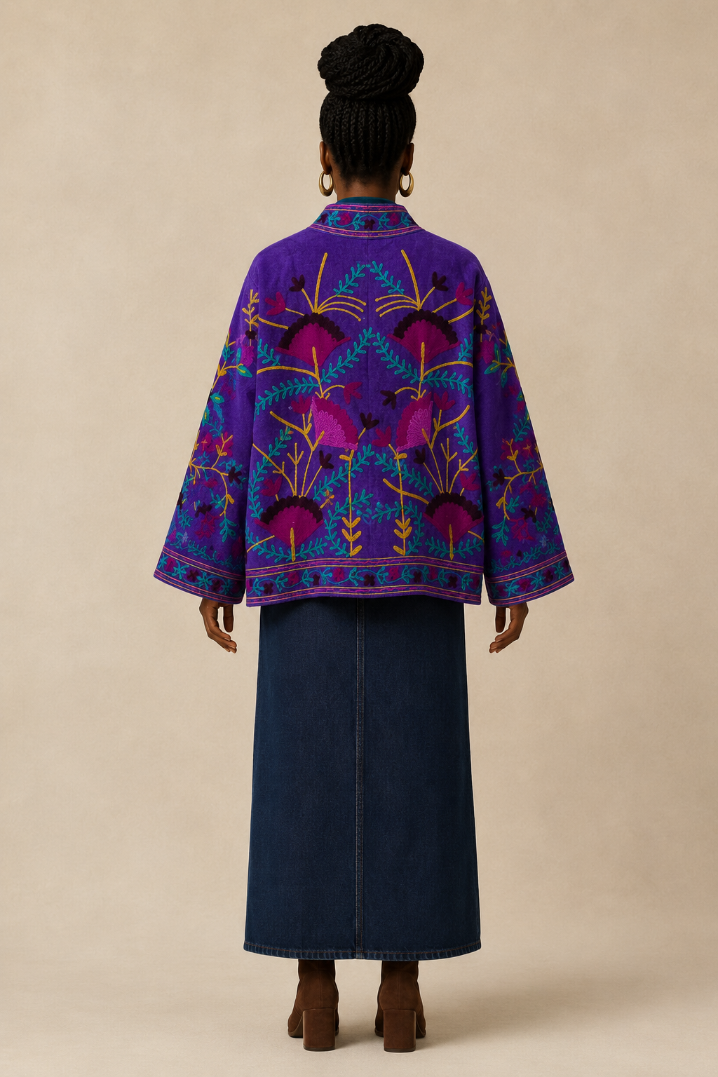 Violeta Suzani Embroidered Jacket