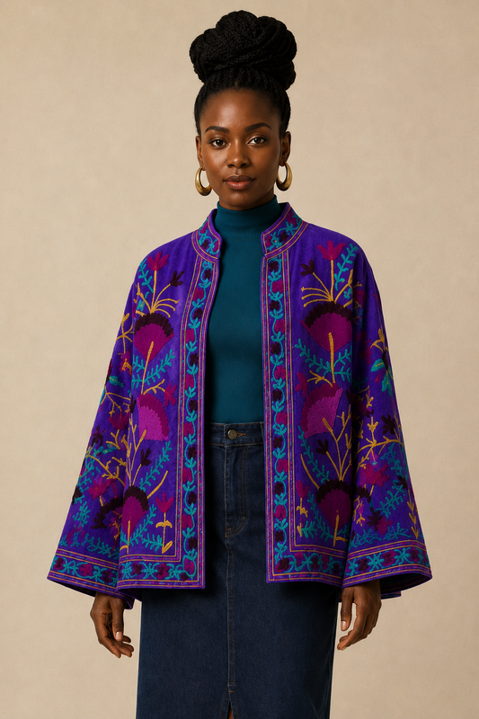 Violeta Suzani Embroidered Jacket