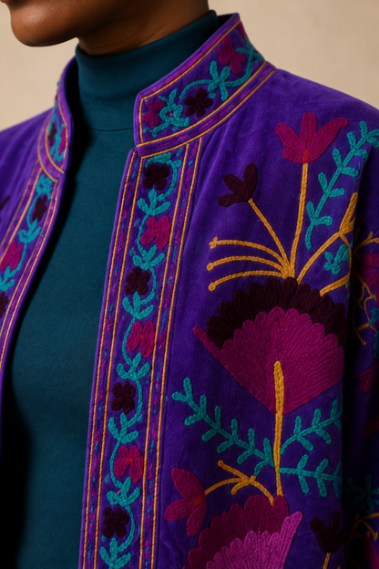 Violeta Suzani Embroidered Jacket
