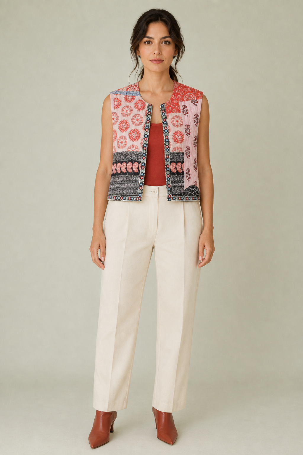 Alicante Printed Vest
