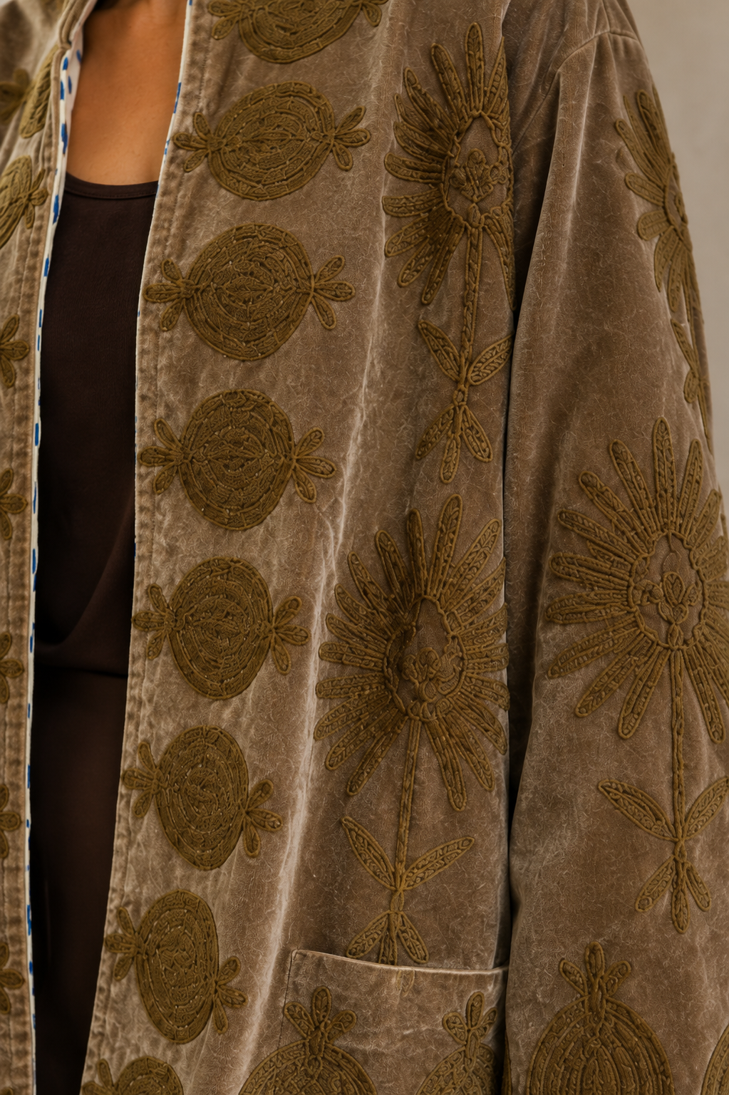 Córdoba Suzani Embroidered Jacket