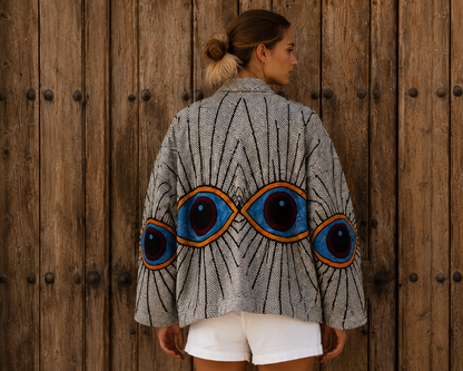 Mirada Embroidered Bomber Jacket