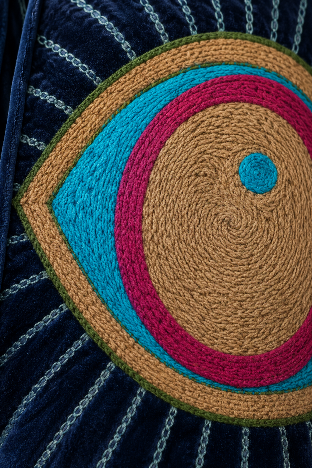 Talismán Evil Eye Embroidered Jacket
