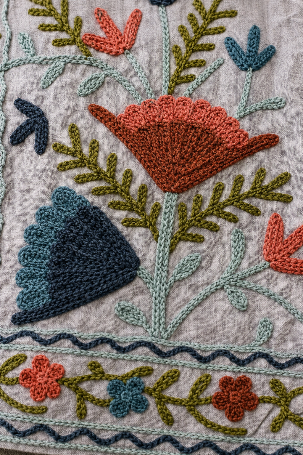 Alabastro Suzani Embroidered Jacket