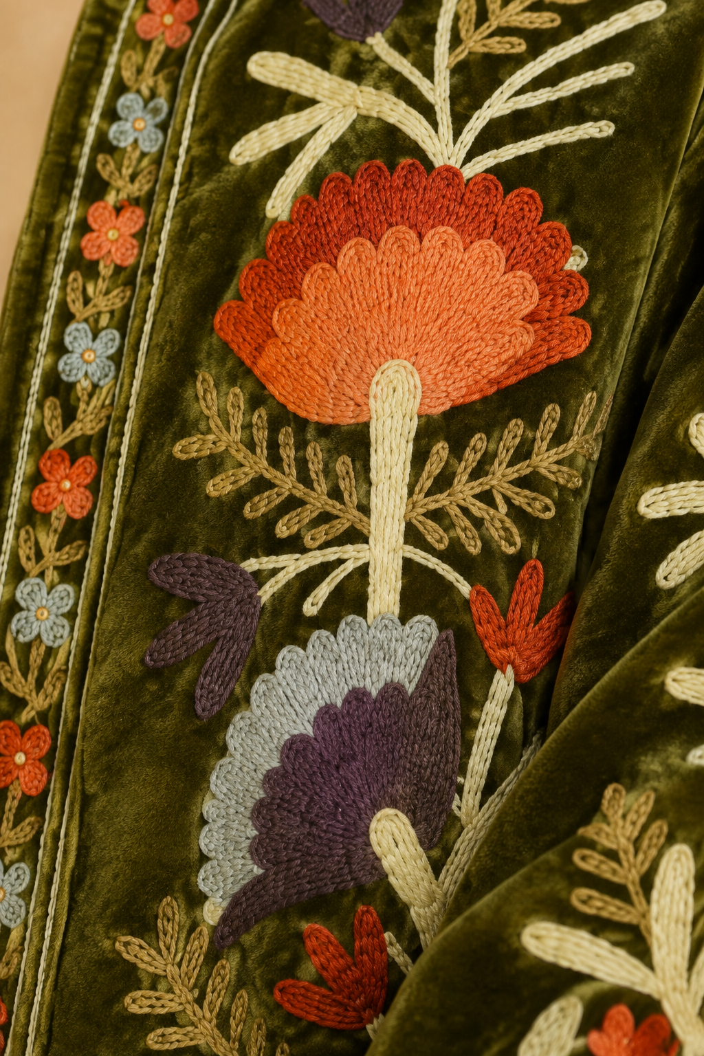 Musgo Suzani Embroidered Jacket