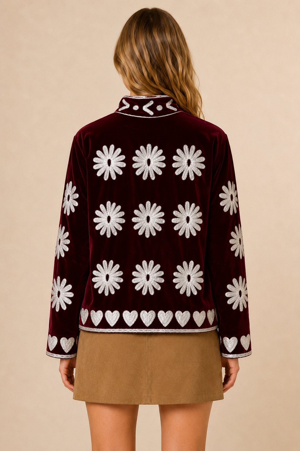 Corazón Embroidered Jacket