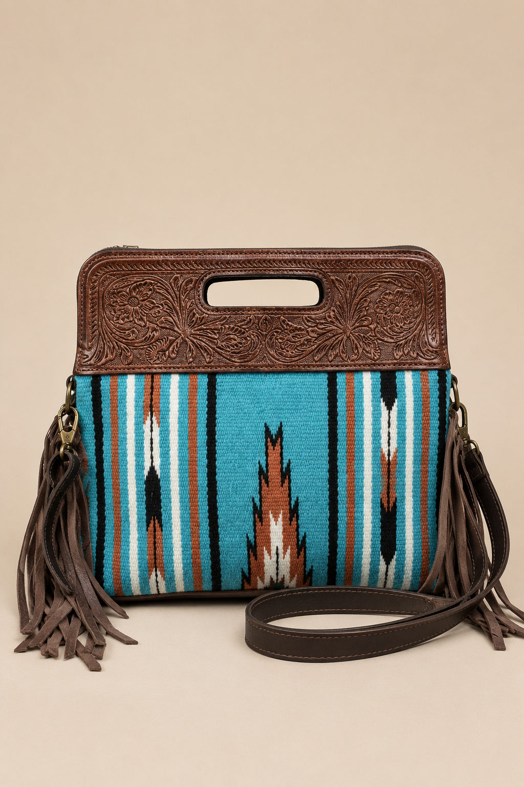 Aztlan Fringe Saddle Bag