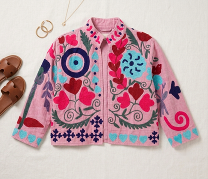 Rosa Suzani Velvet Jacket