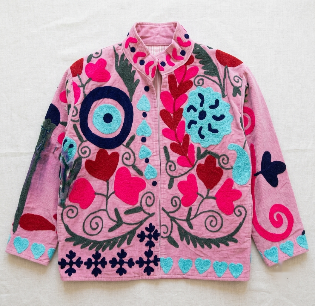 Rosa Suzani Velvet Jacket