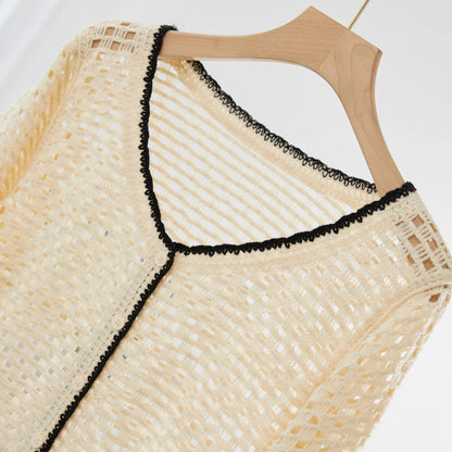 Estepona Lace Crochet Cardigan