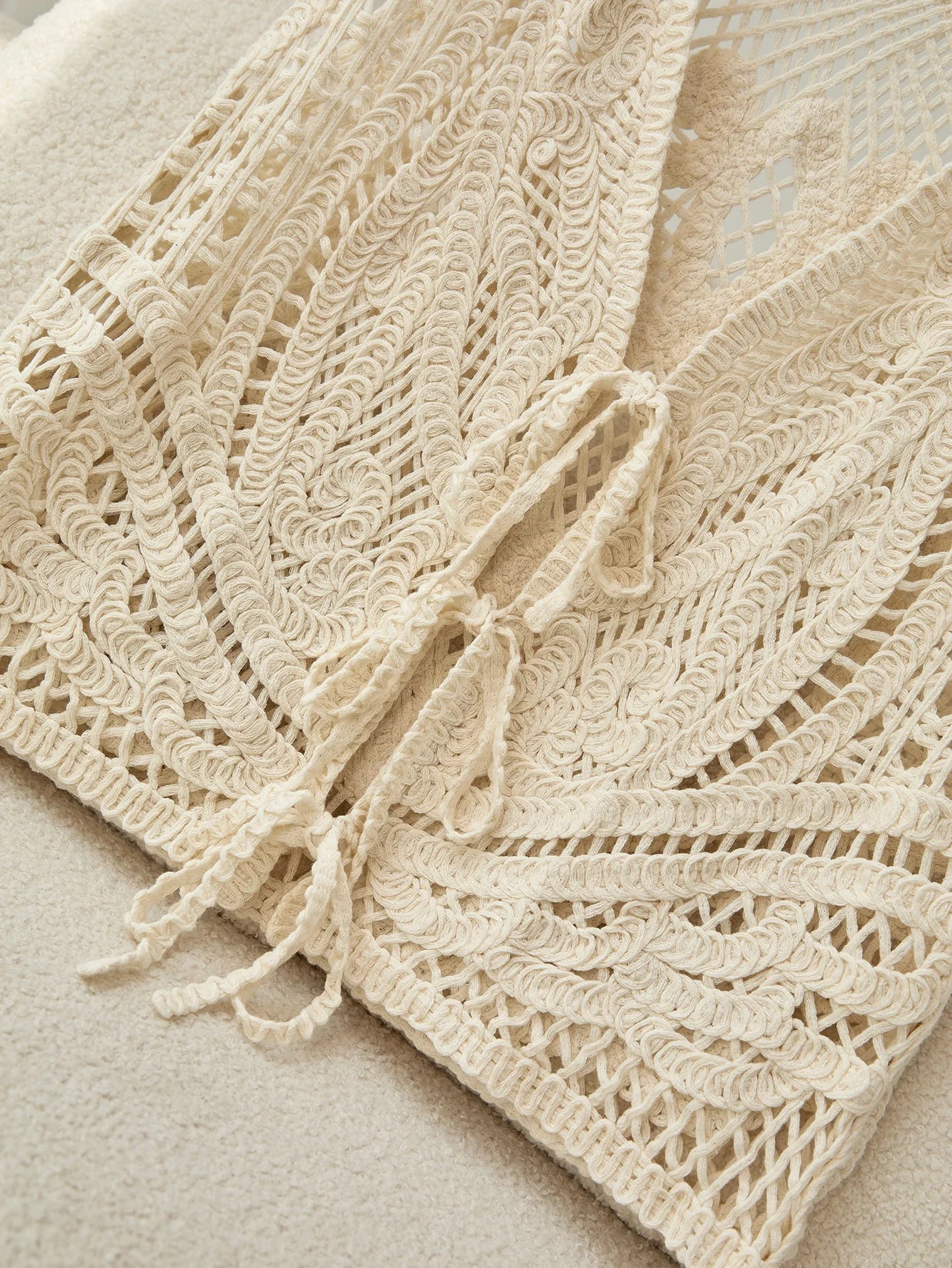 Cádiz Crochet Tie Vest