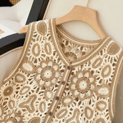 Tarifa Crochet Vest