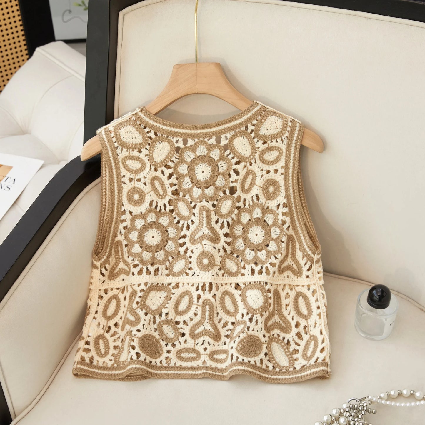 Tarifa Crochet Vest