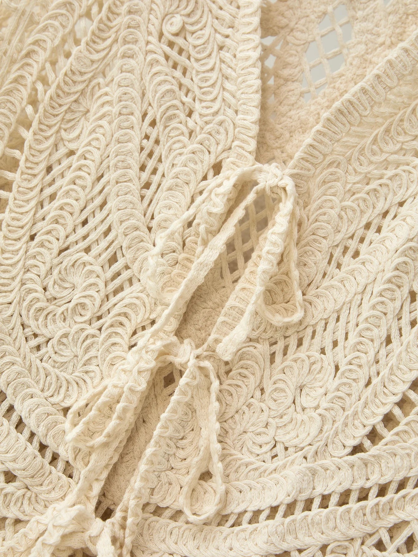 Cádiz Crochet Tie Vest