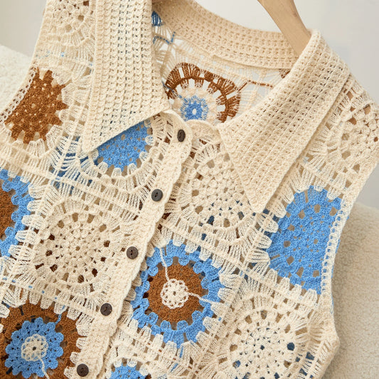 Ronda Granny Square Vest
