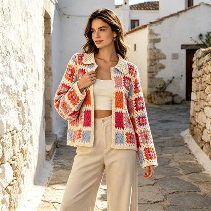 Nerja Granny Square Cardigan