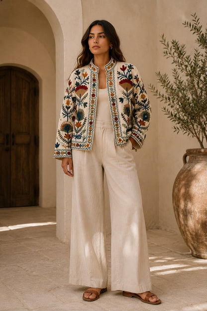 Serena Suzani Embroidered Jacket