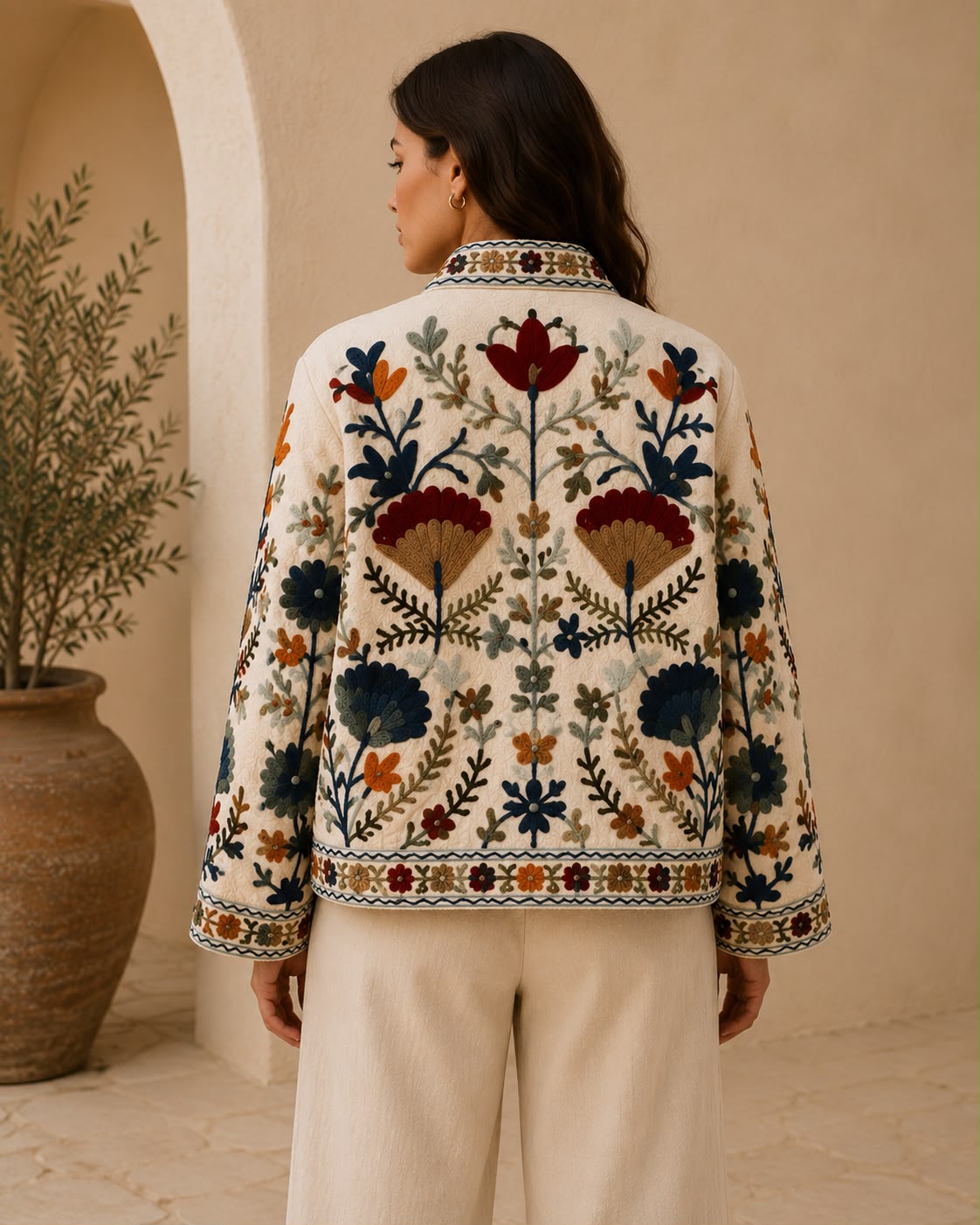 Serena Suzani Embroidered Jacket