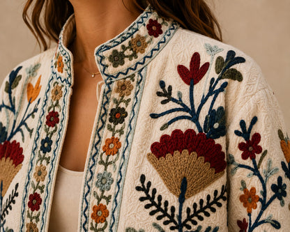 Serena Suzani Embroidered Jacket