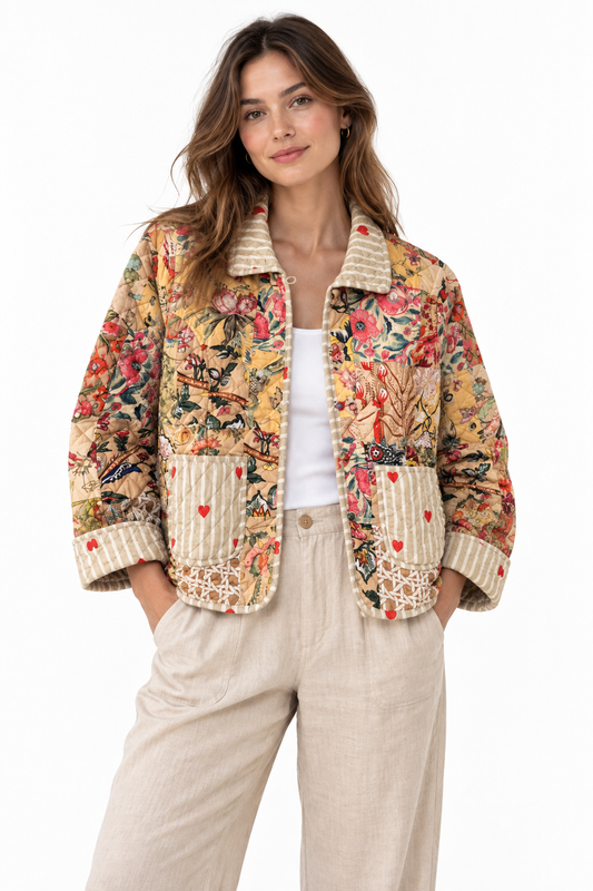 Alba Patchwork Quilted Jacket