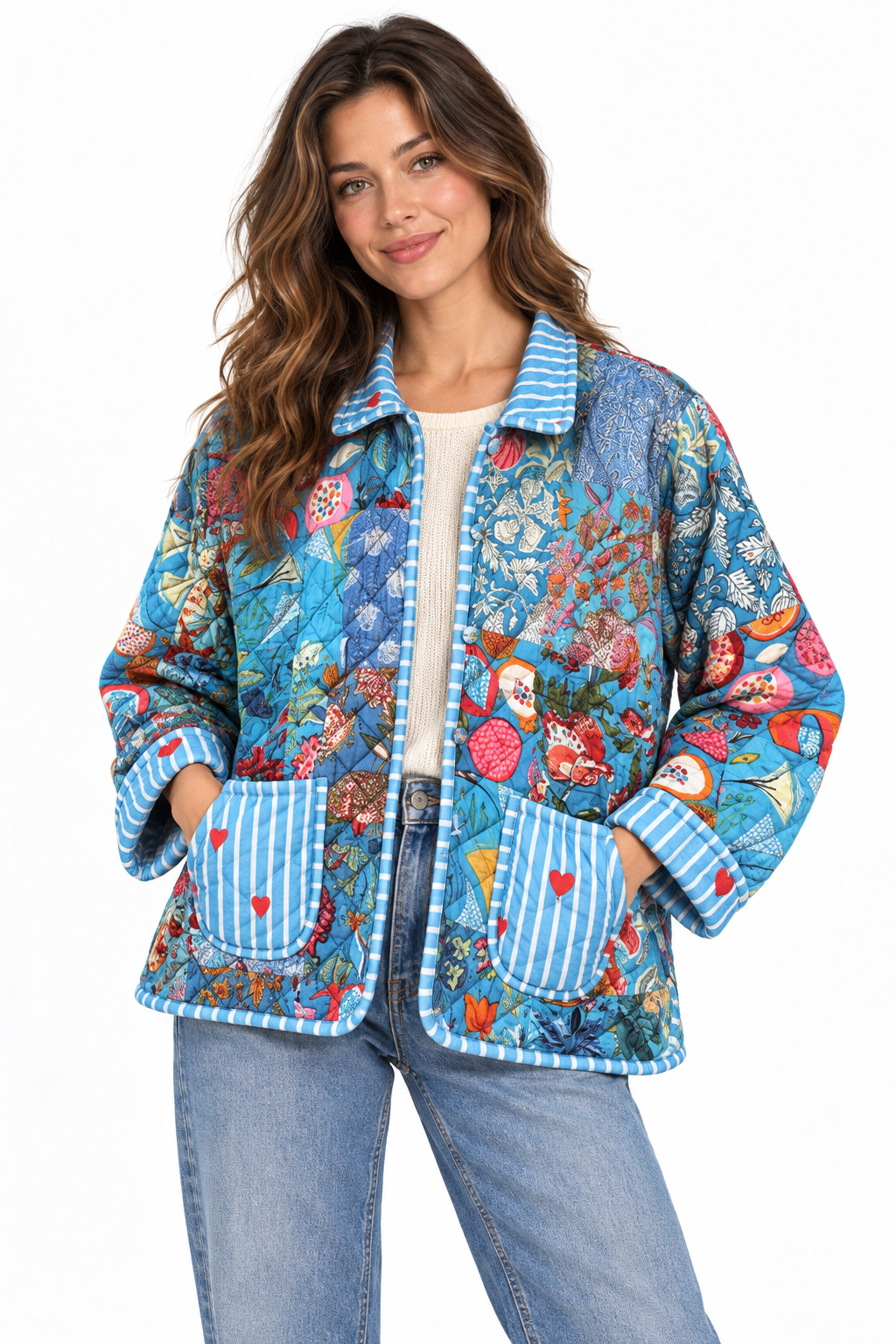 Celeste Patchwork Quilted Jacket