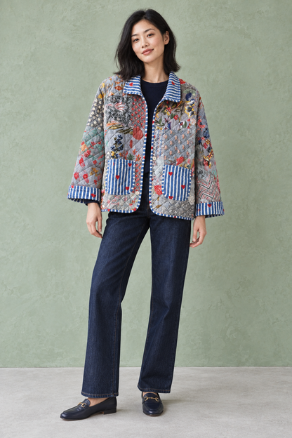Bruma Patchwork Quilted Jacket