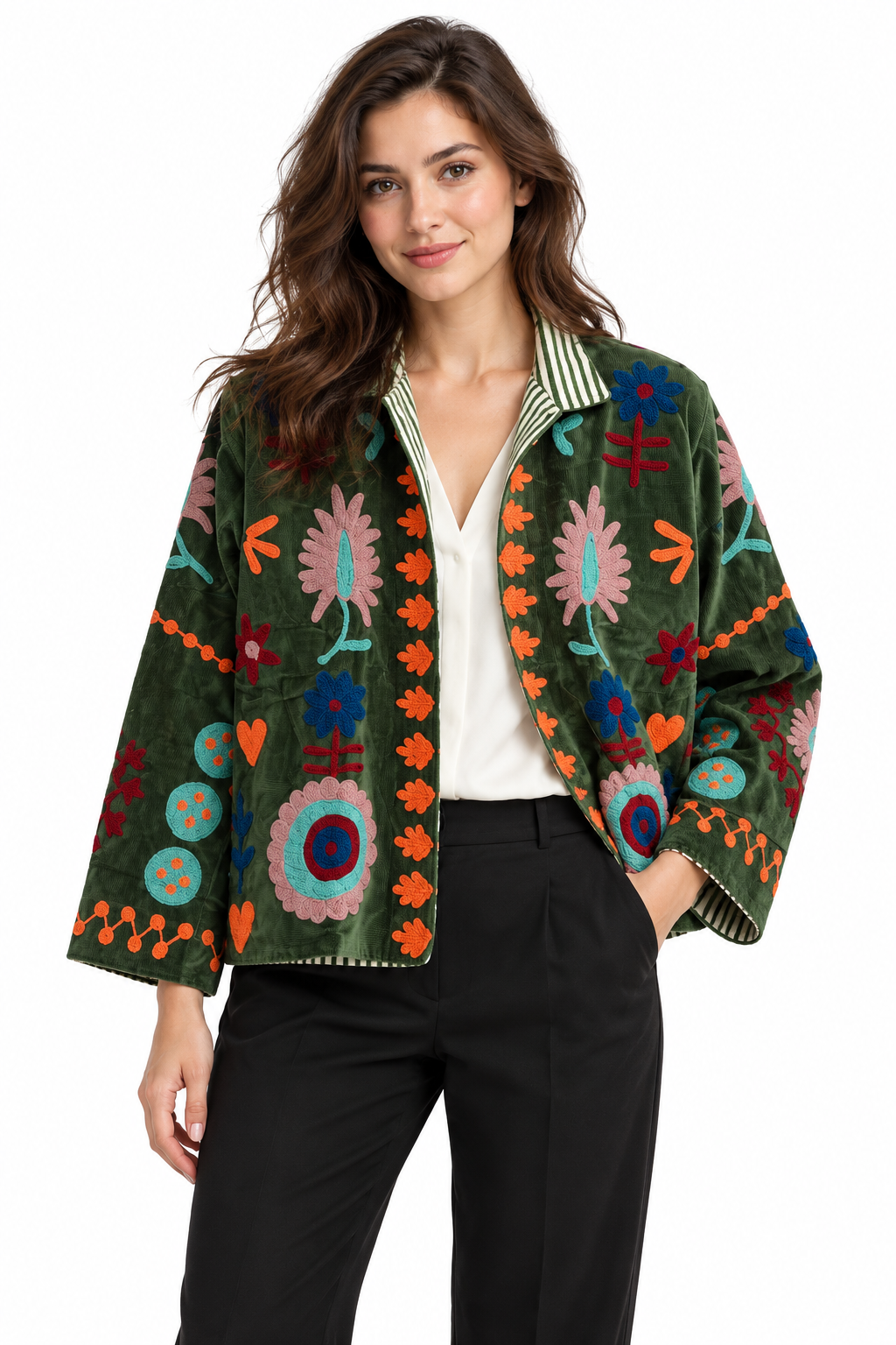Bosque Embroidered Jacket